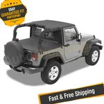 Bestop 52580-35 Black Diamond Header Style Bikini For 07-09 Jeep Wrangler Jk. Fixed Price $125.93.