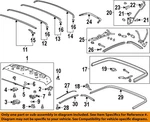 Gm Oem 06-15 Camaro Convertiblesoft Frame Components-stop 19120282. Fixed Price $31.06.