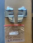 73-89 Mercedes R107 Convertible Pillar Top Hinge Latch Chrome Cover Set Oem. Fixed Price $104.99.