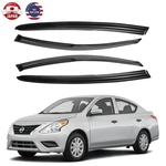 4X For Nissan Versa 4-DOOR Sedan Window Visors Rain Guards Deflector Us. Fixed Price $27.15.