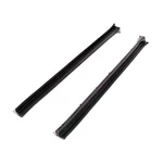 16-3/8" Long Rear Roll-up Window Seals For Lincoln Continental 1961-1963 Vs 3-S. Fixed Price $72.19.