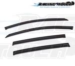 Dark Smoke Outside Mount Visor Rain Guard 4PCS Chevrolet Sonic Hatchback 2012-16. Fixed Price $44.45.