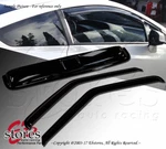 3PC Jdm Outside Mount Visor Rain Top Deflector Type 2 Combo For Subaru Brz 13-16. Fixed Price $110.14.
