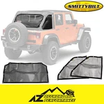 Smittybilt Cloak Mesh Rear & Sides For 07-18 Jeep Wrangler Jku 4 Door 95501 Blk. Fixed Price $79.99.