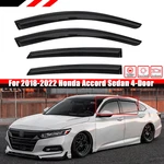 For 2018-2022 Honda Accord Sedan 4-DOOR Window Visor Vent Rain Guards Deflector. Fixed Price $25.00.