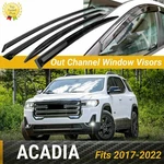 For Gmc Acadia 2017-2022 Window Visor Vent Sun Rain Guard Deflector. Fixed Price $39.99.