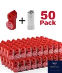 Anti Sweep Theft Stop Lock 6MM Red Retail Shop Security Display 50 +1KEY. Fixed Price $22.99.
