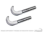 1964 1965 1966 Mustang Convertible Top Latch Chrome Hooks - Pair. Fixed Price $37.13.