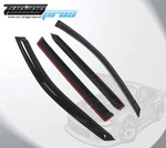 Dark Smoke Rain Visor Deflector 4PCS Out-channel For Hyundai Santa Fe 2001-2006. Fixed Price $33.66.