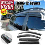 For 06-12 Toyota RAV4 Window Visor Mugen Style Guard Shade 4PCS W/ Rainbow Sport. Fixed Price $41.39.