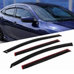 Window Visor Rain Guard 4PCS For Subaru Outback Sport 2008-2011 Tape-on Smoke. Fixed Price $33.15.