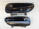 Nissan 240SX 180SX S13 Door Handles Driver/ Passenger Side Black Very Clean Oem. Fixed Price $149.95.