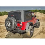 Rugged Ridge Black Diamond Polyester Montana Soft Top For 04-06 Jeep Wrangler Lj. Fixed Price $659.99.