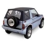 For Geo Tracker 1995-1997 Rampage Black Denim Factory Soft Top. Fixed Price $284.79.