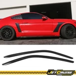 Fits 15-23 Ford Mustang Coupe Acrylic Window Visors Rain Sun Guard 2PCS Set. Fixed Price $37.99.