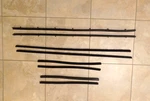 Window Sweeps Felt Kit 1966-1967 Ford Fairlane 2 Door Convertible. Fixed Price $234.60.