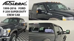 1999-2016 Ford F250 Super Duty Crew Window Visor Vent Shade Rain Guards 4PCS. Fixed Price $28.99.