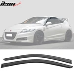 Fits 11-16 Honda Cr-z Acrylic Smoke Window Visor Vent Sun Rain Deflector Guard. Fixed Price $27.99.