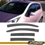 Fits 13-15 Chevy Spark Acrylic Tape On Window Visors Rain Sun Guard Deflector. Fixed Price $33.99.