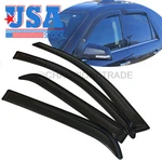 Outside Mount Window Visors Sun Shade Rain Guards For Gmc Acadia 2007-2016. Fixed Price $32.46.