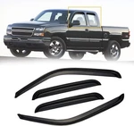 Window Visors Rain Sun Guard For 99-06 Chevy Silverado Gmc Sierra Extended Cab. Fixed Price $31.50.