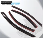 Dark Smoke Rain Visor Deflector 4PCS Out-channel For Dodge Stratus 1995-2000. Fixed Price $33.29.