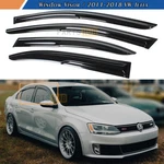 For 2011-2018 Vw Jetta MK6 Jdm 3D Wavy Mugen Style Window Visors Rain Guards. Fixed Price $31.99.